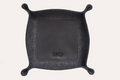 Kiko Leather Desk Tray in wool felt and leather